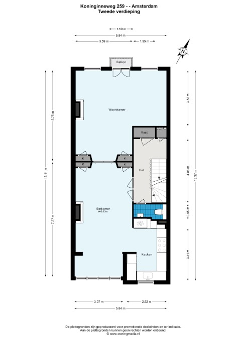 Koninginneweg 259-boven 1075CV, Amsterdam, Noord-Holland Nederland, 4 Slaapkamers Slaapkamers, ,1 BadkamerBadkamers,Appartement,Huur,Koninginneweg,1199
