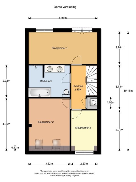 Marco Polostraat 64 II 1057 WS, Amsterdam, Noord-Holland Netherlands, 3 Bedrooms Bedrooms, ,1 BathroomBathrooms,Apartment,For Rent,Marco Polostraat 64 II,1389