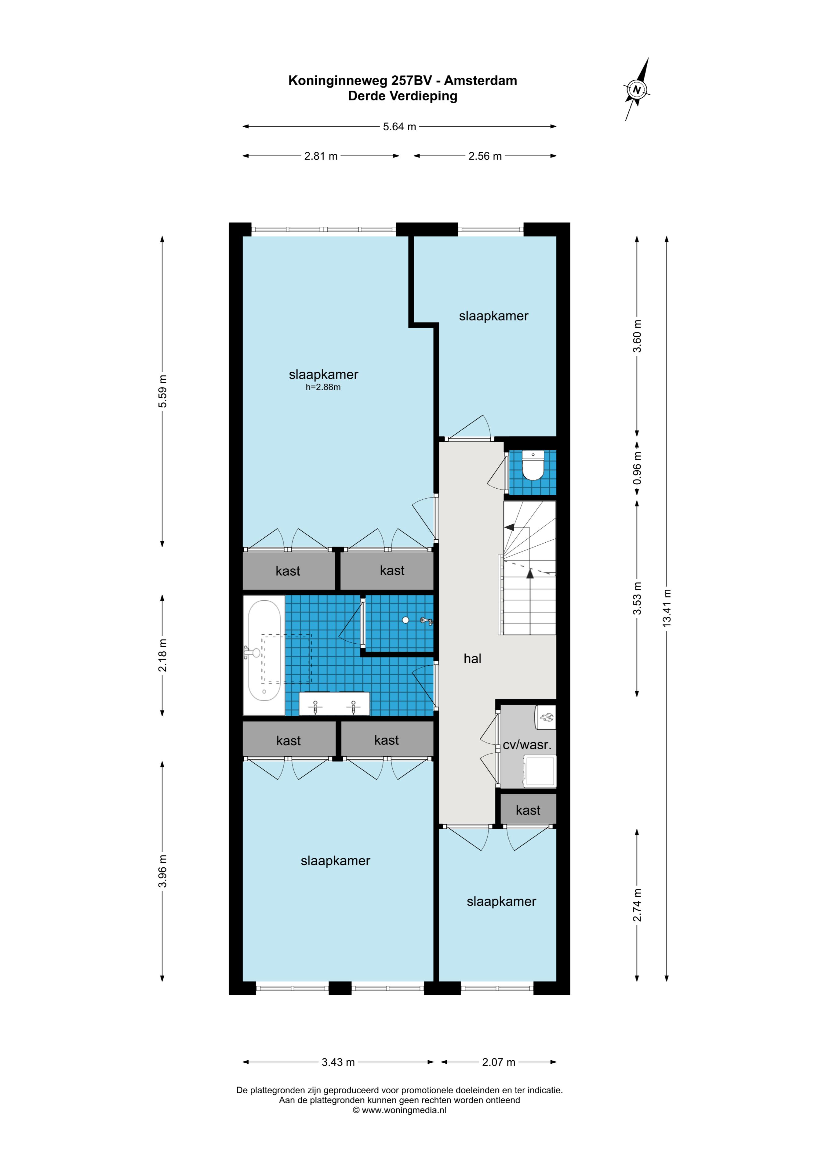 Koninginneweg 257 B 1075 CV, Amsterdam, Noord-Holland Netherlands, 4 Bedrooms Bedrooms, ,1 BathroomBathrooms,Apartment,For Rent,Koninginneweg,2,1402