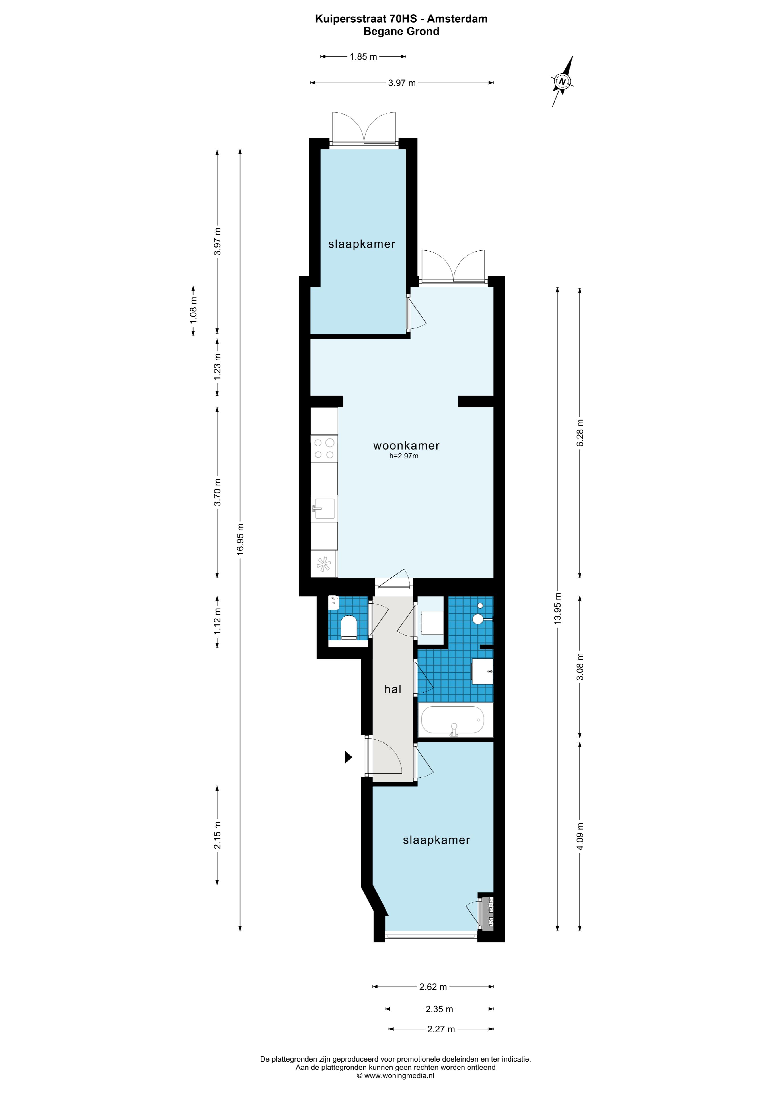 Kuipersstraat 70 hs 1074 EN, Amsterdam, Noord-Holland Nederland, 2 Slaapkamers Slaapkamers, ,1 BadkamerBadkamers,Appartement,Huur,Kuipersstraat,1503