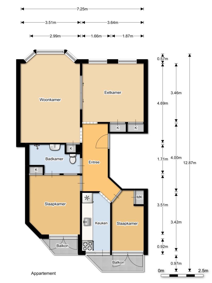 Van Tuyll van Serooskerkenweg 119 II 1076 JJ,Amsterdam,Noord-Holland Nederland,2 Slaapkamers Slaapkamers,1 BadkamerBadkamers,Appartement,Van Tuyll van Serooskerkenweg,1,1057