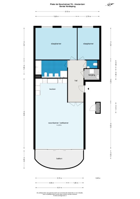 Pieter de Hoochstraat 7 G 1071 ED, Amsterdam, Noord-Holland Netherlands, 2 Bedrooms Bedrooms, ,1 BathroomBathrooms,Apartment,For Rent,Pieter de Hoochstraat ,1567