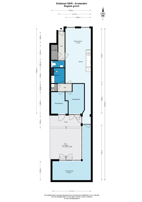 Delistraat 32 Hs 1094 CW, Amsterdam, Noord-Holland Netherlands, 3 Slaapkamers Slaapkamers, ,1 BadkamerBadkamers,Appartement,Huur,Delistraat 32 Hs,1622