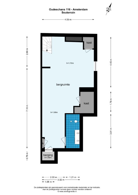 Oudeschans 116 1011 LE, Amsterdam, Noord-Holland Nederland, 2 Bedrooms Bedrooms, ,1 BathroomBathrooms,Apartment,For Rent,Oudeschans,1631