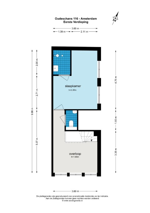 Oudeschans 116 1011 LE, Amsterdam, Noord-Holland Nederland, 2 Bedrooms Bedrooms, ,1 BathroomBathrooms,Apartment,For Rent,Oudeschans,1631