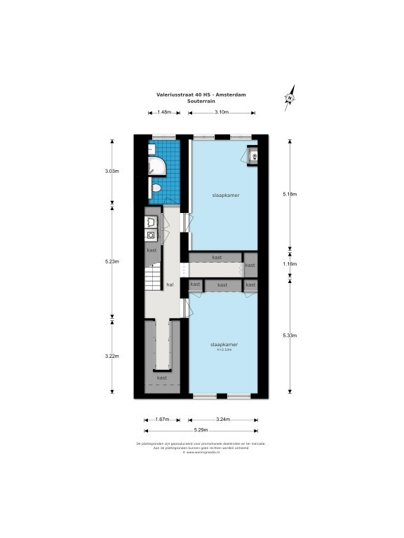 Valeriusstraat 40 huis, Amsterdam, Noord-Holland Nederland, 5 Slaapkamers Slaapkamers, ,2 BadkamersBadkamers,Appartement,Huur,Valeriusstraat,1063