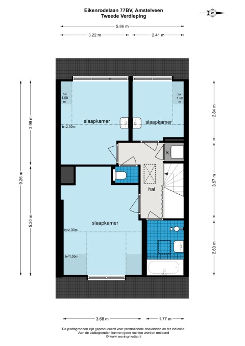 Eikenrodelaan 77 bv, Amsterdam, Noord-Holland Netherlands, 3 Bedrooms Bedrooms, ,1 BathroomBathrooms,Apartment,For Rent,Eikenrodelaan 77 bv,1,1636