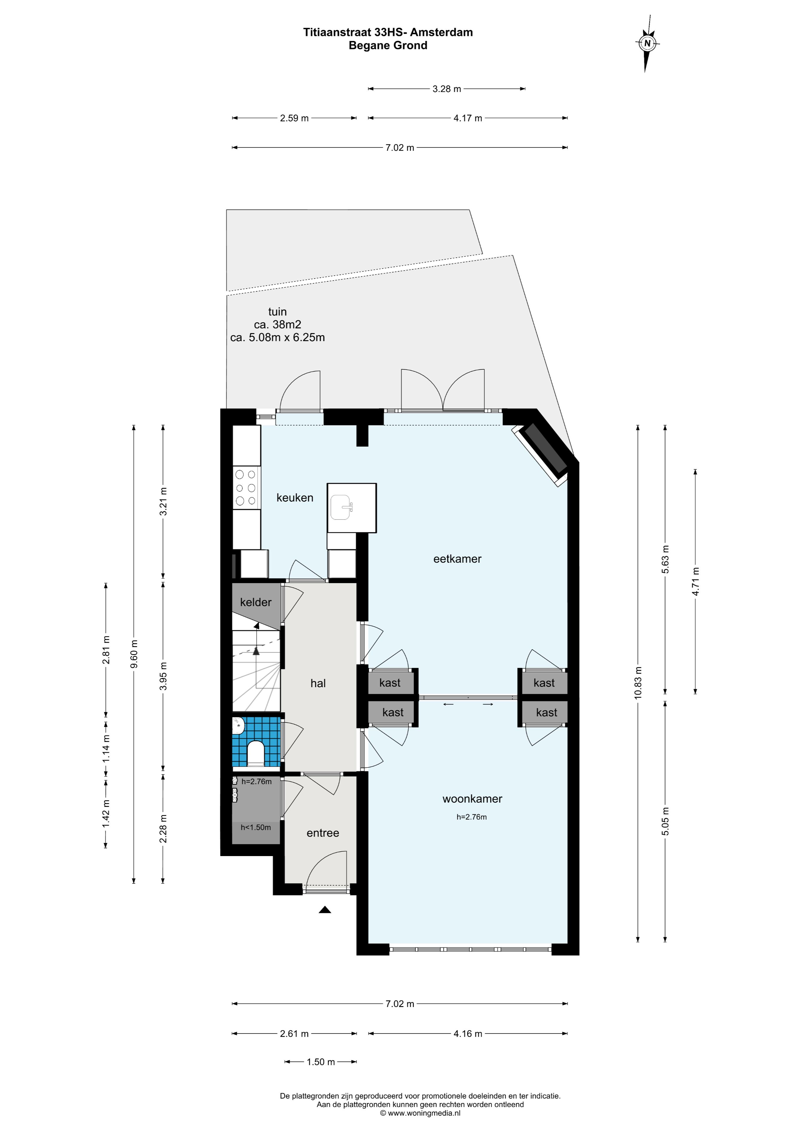 Titiaanstraat 33 1077 RG, Amsterdam, Noord-Holland Netherlands, 4 Bedrooms Bedrooms, ,2 BathroomsBathrooms,Apartment,For Rent,Titiaanstraat,1660