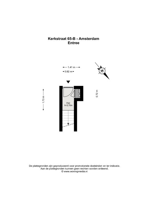Kerkstraat 65 B 1017 GC, Amsterdam, Noord-Holland Nederland, 2 Slaapkamers Slaapkamers, ,1 BadkamerBadkamers,Appartement,Huur,Kerkstraat,2,1668