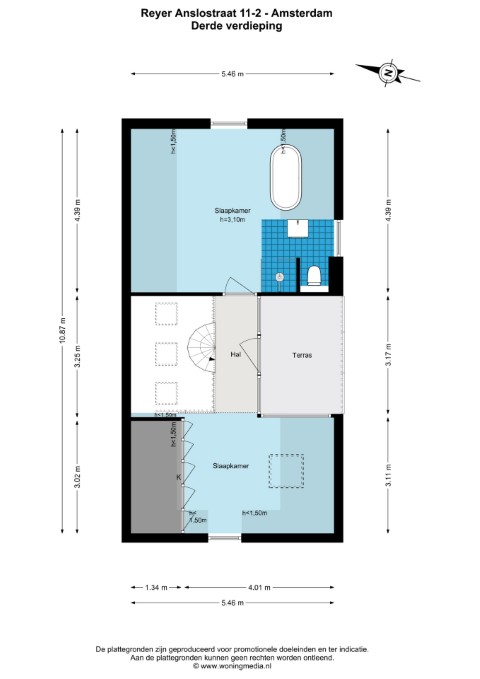 Reyer Anslostraat 11-2 1054KT, Amsterdam, Noord-Holland Nederland, 1 Slaapkamer Slaapkamers, 0 ,1 BadkamerBadkamers,Appartement,Huur,Reyer Anslostraat,0,1737