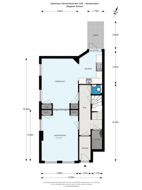 Johannes Verhulststraat 224H 1075 HG, Amsterdam, Noord-Holland Nederland, 1 Bedroom Bedrooms, 0 ,3 BathroomBathrooms,Apartment,For Rent,Johannes Verhulststraat,0,1763